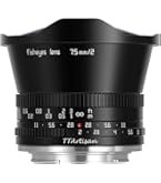 TTArtisan MF 7.5mm F2 Eマウント APS-C Fisheyeレンズ